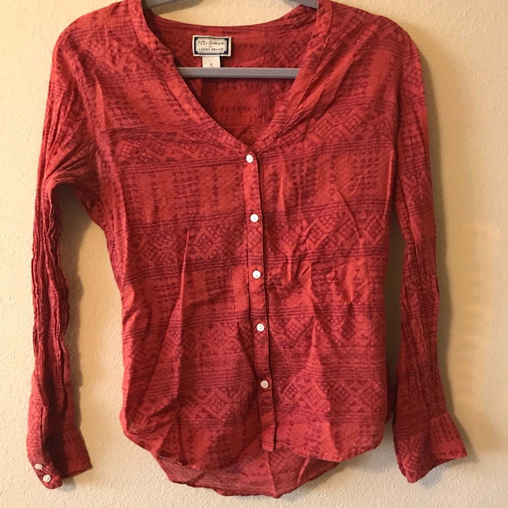 Peter Dunham for Lucky Brand Blouse